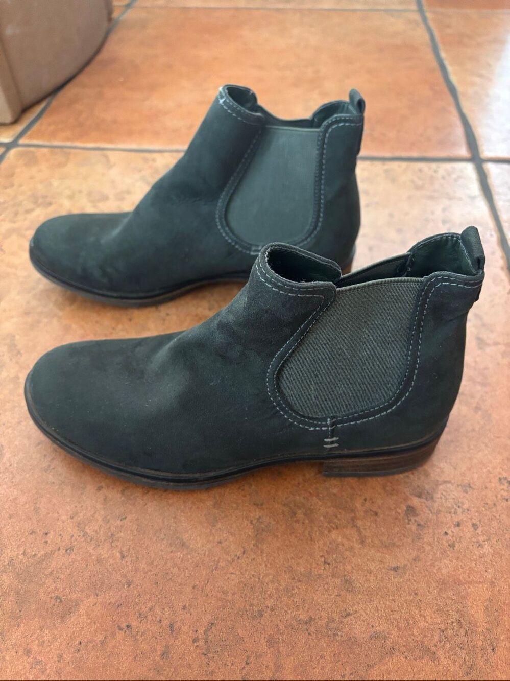 Graceland Olive Green Booties